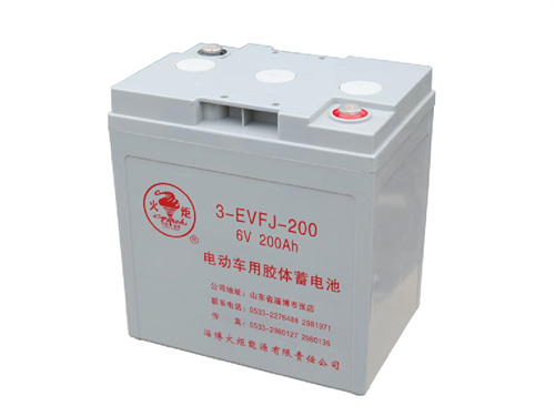火炬胶体蓄电池3-EVF-200(GEL)