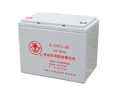 火炬胶体蓄电池6-EVFJ-80