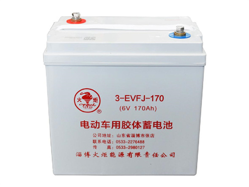 火炬胶体蓄电池3-EVFJ-170